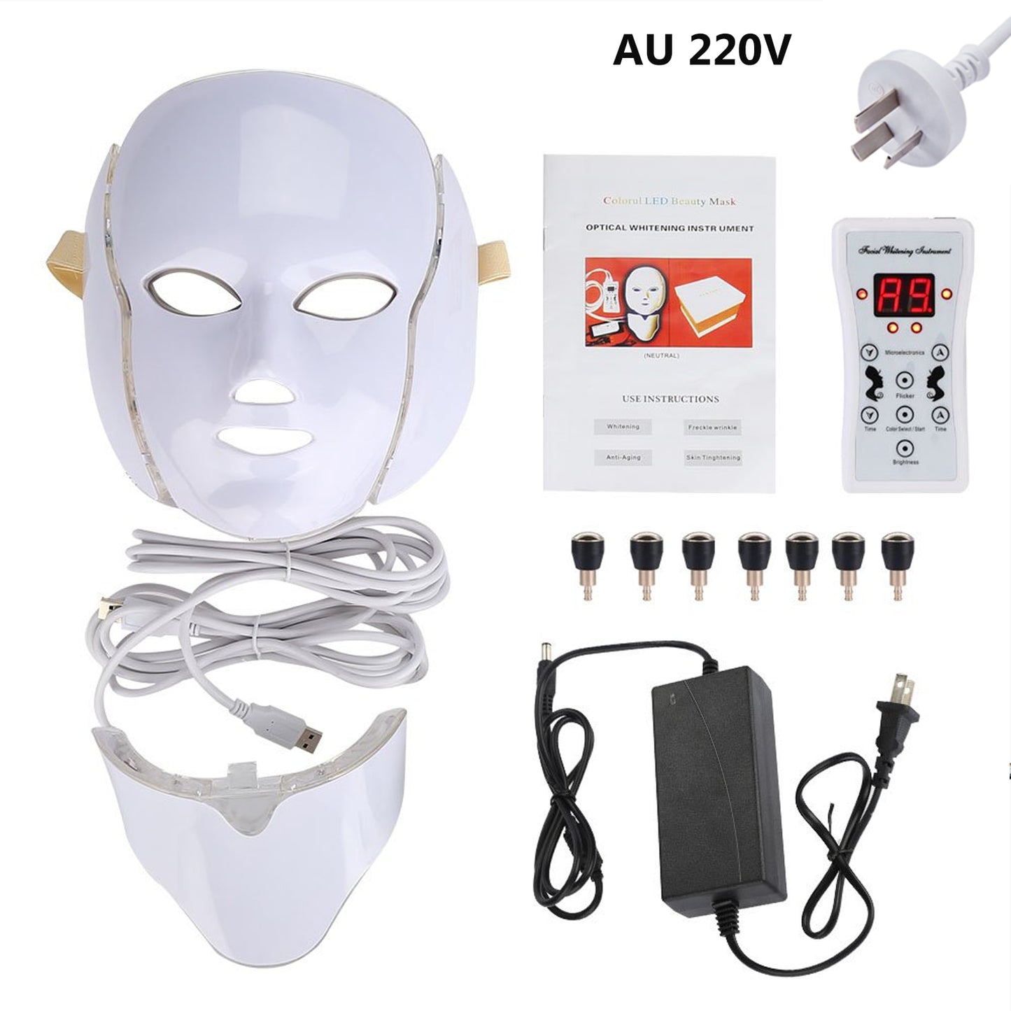 7 Colors Light LED Facial Mask