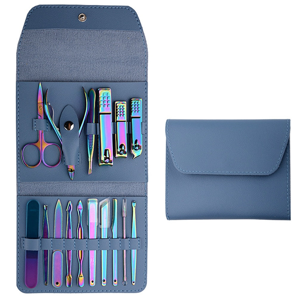 16pcs Manicure Set With