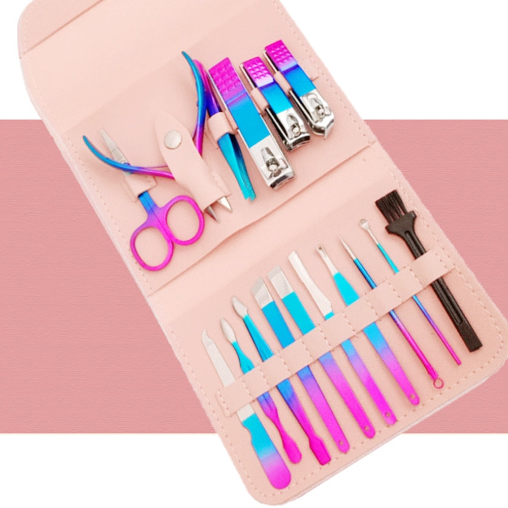 16pcs Manicure Set With