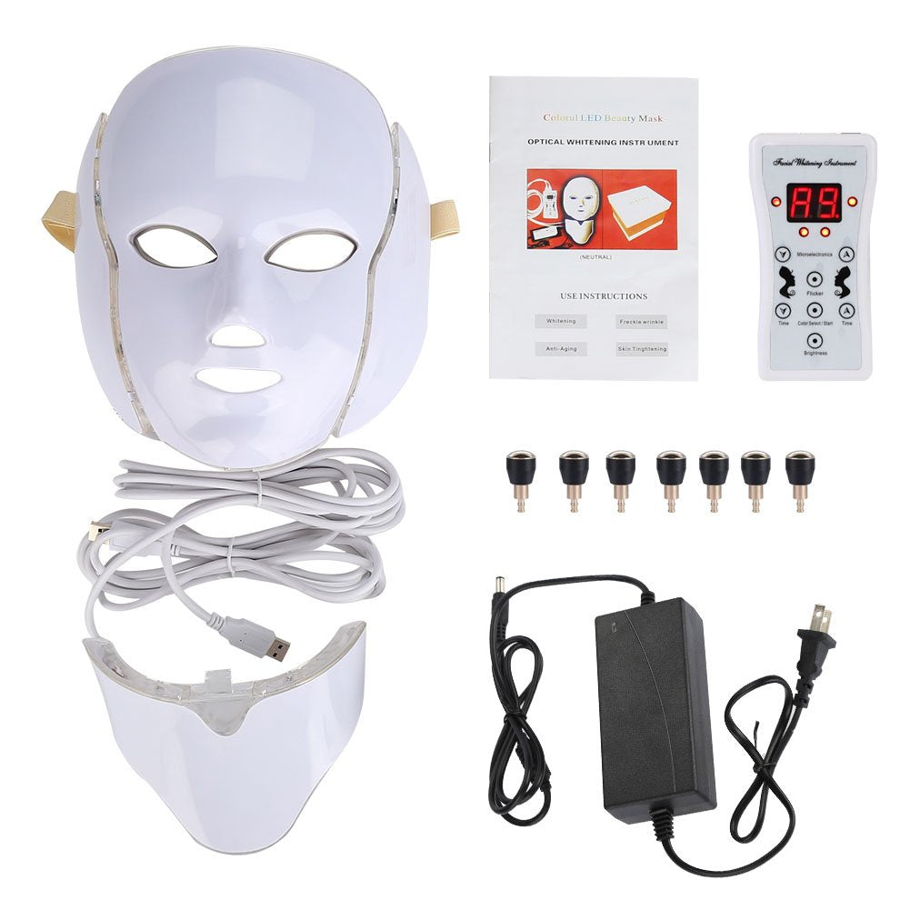 7 Colors Light LED Facial Mask