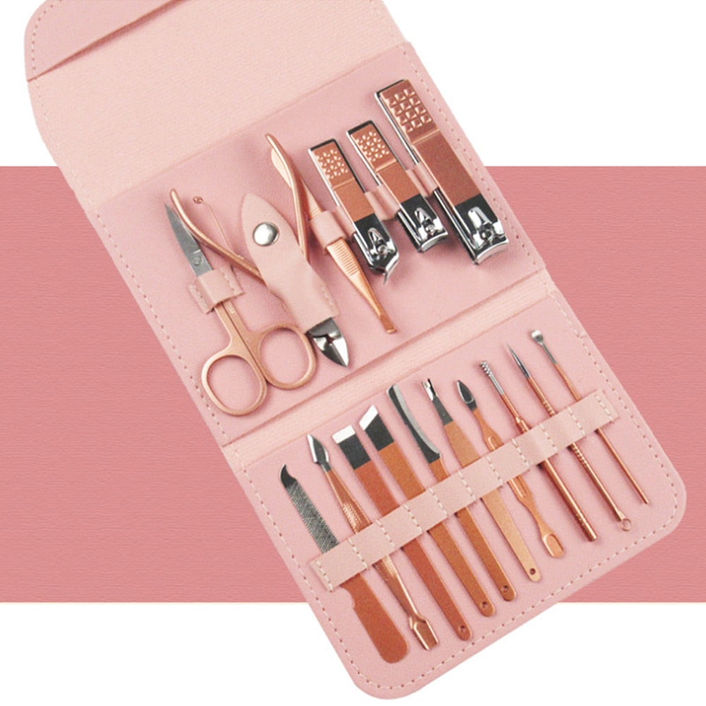 16pcs Manicure Set With