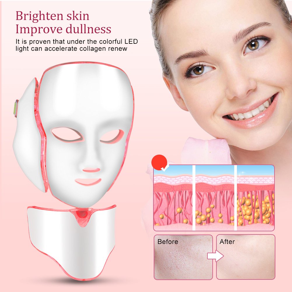 7 Colors Light LED Facial Mask