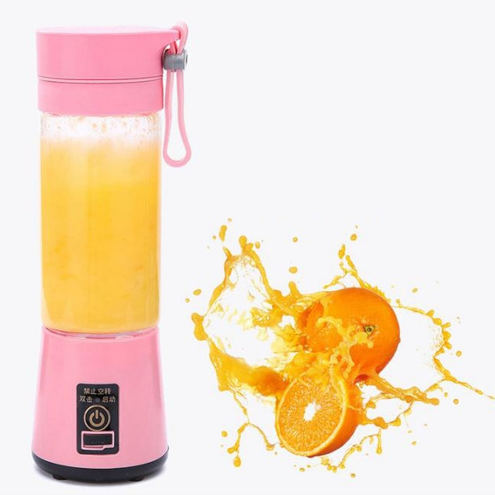 380ml 2/4/6 Blades Portable Electric Fruit Juicer