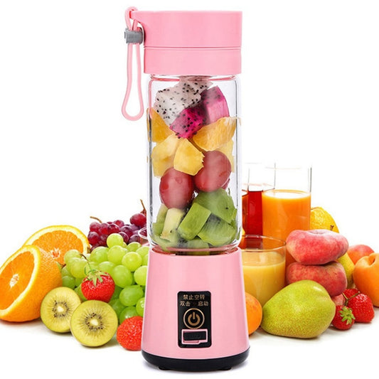 380ml 2/4/6 Blades Portable Electric Fruit Juicer