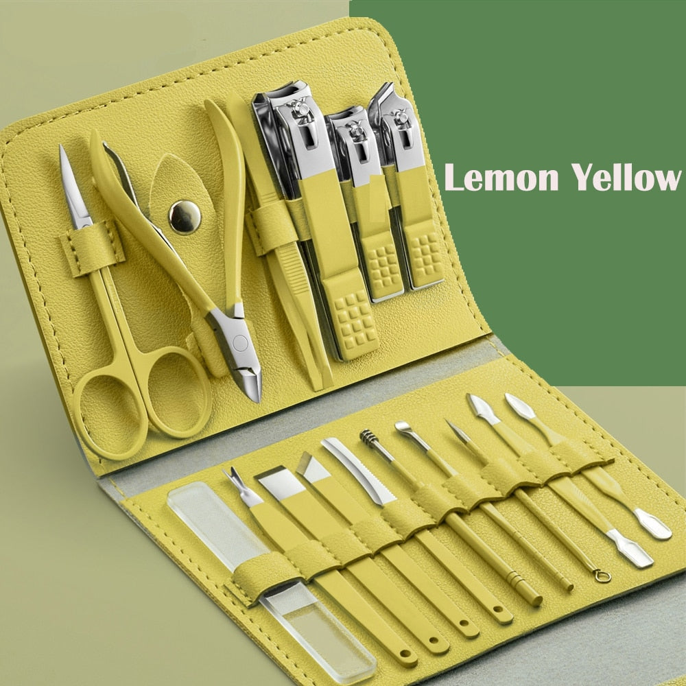 16pcs Manicure Set With